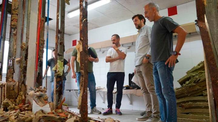 Siero da por acabadas las mejoras en El Bayu, un campo "con años de mal uso"