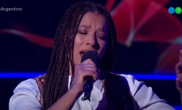 VIDEO..- Así la platense Milena Salamanca brilló en La Voz, venció a un tiktocker y emocionó a La Sole