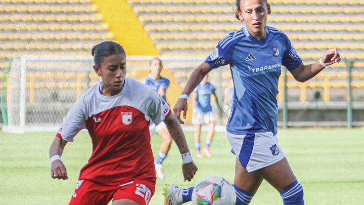 Millonarios le hizo el 'favor' a Santa Fe en Liga femenina; las clasificó a semifinales