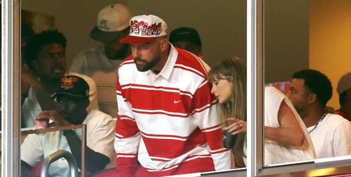 Inside Taylor Swift’s Suite at College Football Game: Identifying Everyone Who Sat With Her & Travis Kelce! | brittany mahomes, EG, Extended, Jason Kelce, Patrick Mahomes, Slideshow, Taylor Swift, Tra