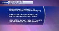 Northern lights could make a return to Cleveland Monday night