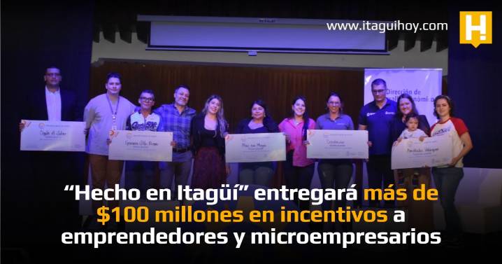 “Hecho en Itagüí” entregará más de $100 millones en incentivos a emprendedores y microempresarios