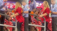Bizarre Twist As New Video Shows Passed-Out Female Buccaneers Fan Getting Escorted Out By Security While Her Boyfriend Refused To Go With Her, Stuck Around To Watch 4th Quarter Of Meaningless Preseaso