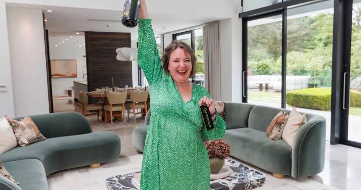 Devon mum's five words after winning £4million Omaze mansion speak volumes