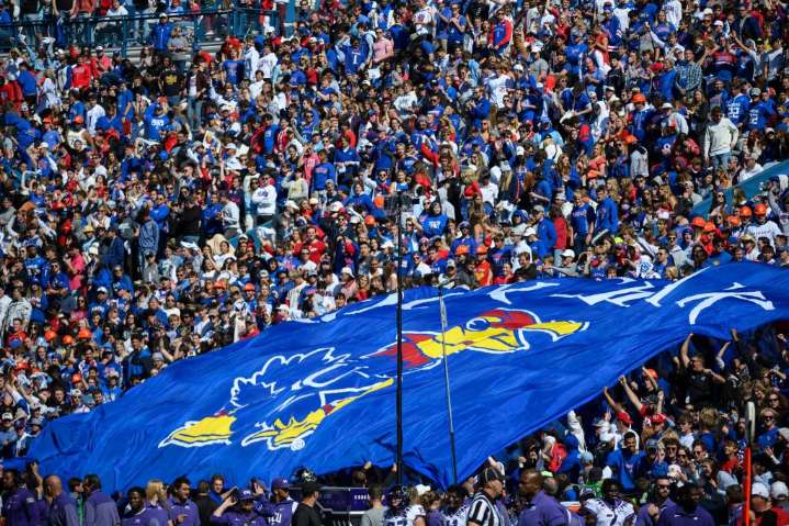 Colleges using field logos, higher concession prices and more to pay for the new era in sports