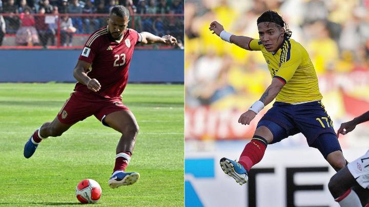 Cuenta oficial del Mundial celebra convocatoria de Dayro Moreno a la selección Colombia y de Salomón Rondón a La Vinotinto