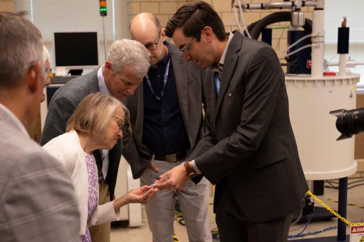 U.S. Energy Secretary, in Iowa, says support to continue for Ames lab, but not wind…