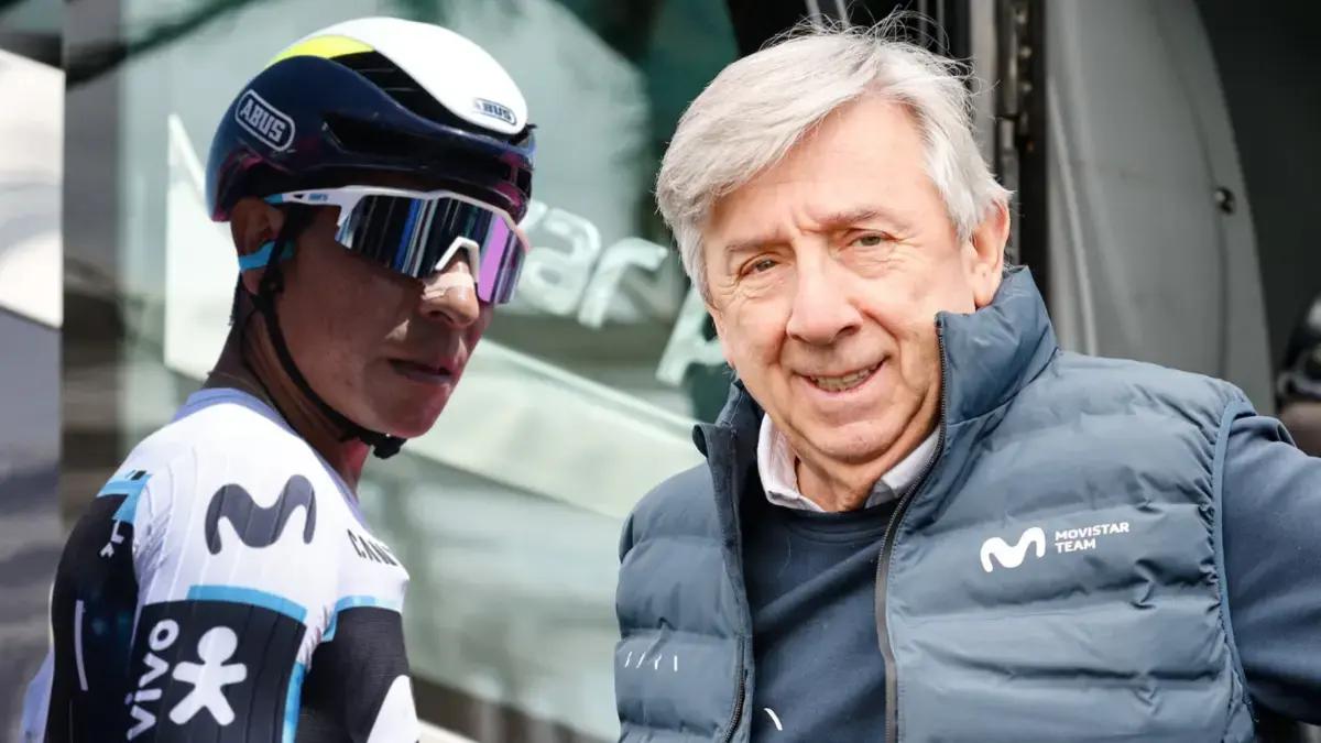 Nairo Quintana y Fernando Gaviria recibirían duro golpe del Movistar para la Vuelta a España: Eusebio Unzué tendría dudas sobre su presencia
