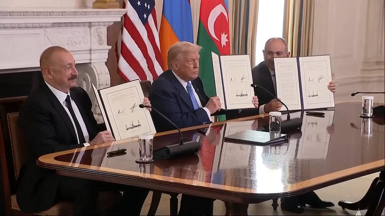 Residents in Baku hail new deal signed between Armenia and Azerbaijan at White House peace summit