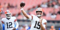 Joe Flacco plays 2 series vs Rams