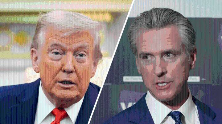 Newsom trolls Trump with online 'PATRIOT SHOP'