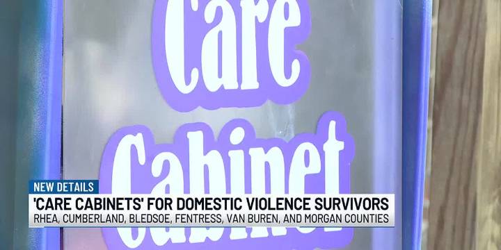 Care Cabinets placed in rural counties of East Tennessee for domestic violence survivors