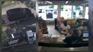 2 Randolph police cruisers collide while searching for armed robbery suspect