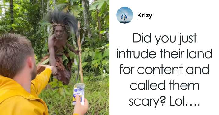 Influencer Sparks Outrage After Filming Indigenous Tribe For Viral TikTok Stunt