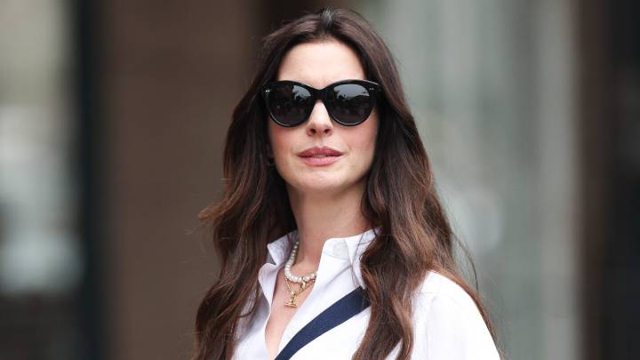 Anne Hathaway sufre accidente en el rodaje de “El diablo viste a la moda”, ¿fue parte de una escena?