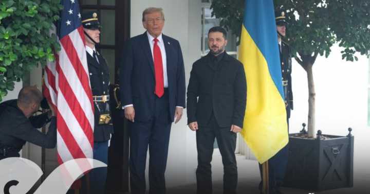 Trump y Zelenski abordan en Washington condiciones para negociar con Rusia