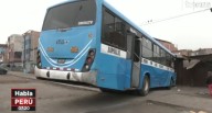Accidente en VES: bus se empotró contra vivienda tras múltiple choque