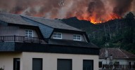 El incendio de Carballeda de Avia alcanza las 1.300 hectáreas