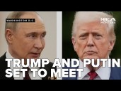 Trump and Putin to meet in Alaska on Aug  15 as tensions rise over Ukraine conflict