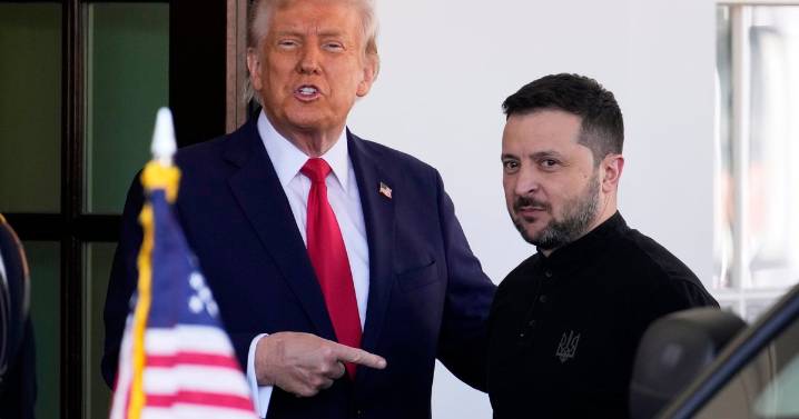 Trump Pressures Zelenskyy To End War Started By Putin