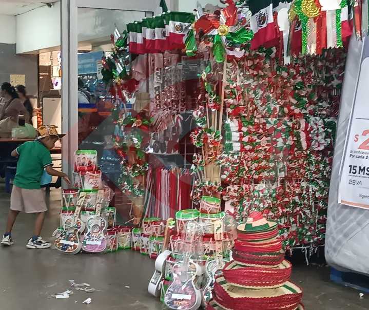 Inició la vendimia de artículos patrios
