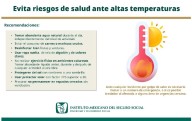 Advierte IMSS sobre riesgos físicos y emocionales del calor