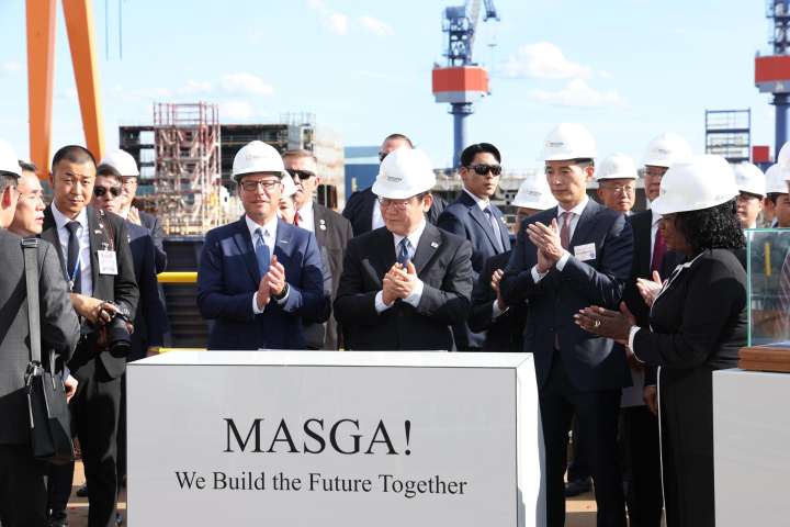Surcoreana Hanwha Ocean invertirá 5.000 millones de dólares en su astillero de Filadelfia