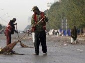 Peshawar reels under civic shutdown as municipal workers strike