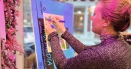 Ambidextrous artist Jessie Bunk invites others to try the healing practice of creating art with both hands