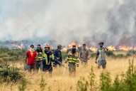 Noche de guardia frente al fuego