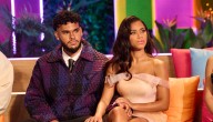 Bryan Arenales Talks Cheating Rumors at ‘Love Island’ Reunion, Days Before Speculation He’s Split from Amaya Espinal | Amaya Espinal, Bryan Arenales, Love Island USA, Peacock, Television | Just Jared: