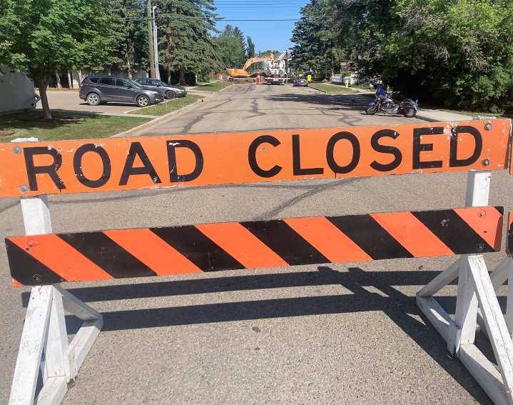 Harrison Road closure set to affect school traffic in Sylvan Lake
