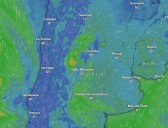 Pronóstico. En la previa de la ciclogénesis, el SMN emitió alertas por vientos en distintas provincias