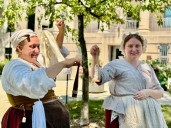Reenactors breathe life into historical trades with long