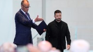 Zelenskyy meets Merkel ahead of Trump