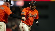 Giants’ Dom Smith blast HR into McCovey Cove