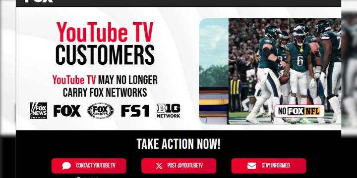 YouTube TV and FOX agree to short