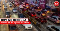 Hoy No Circula 21 agosto de 2025: autos y placas que descansan en CDMX y Edomex