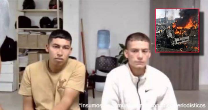 Un juez legalizó la captura de los sospechosos del atentado en Cali