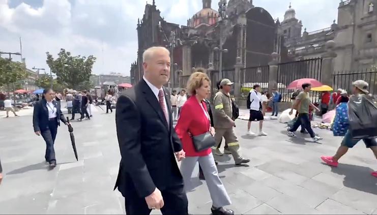 Embajador de EU en México destaca riqueza cultural de la CDMX