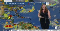 The second half of the week brings more humidity and better rain chances
