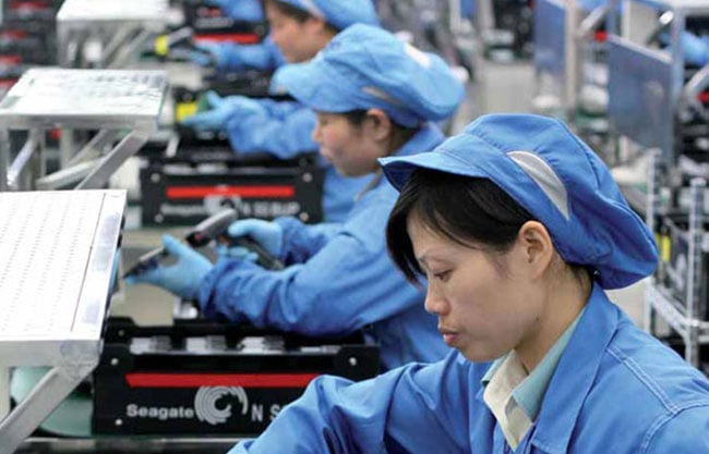 La producción industrial china frena en julio hasta el 5,7 % interanual