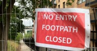Developer sparks enforcement row by ‘fencing off’ street without permission