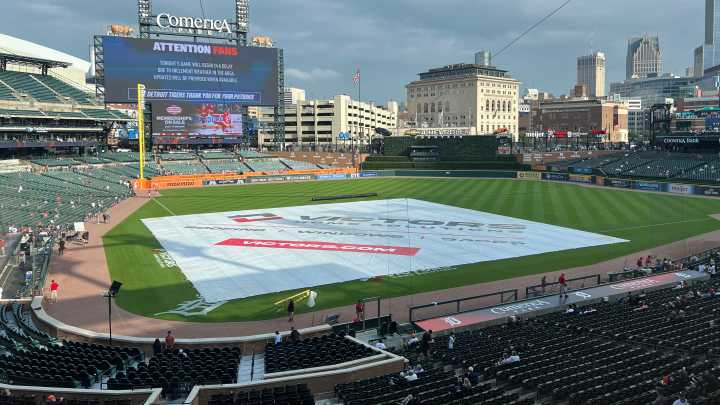 Detroit Tigers, Tarik Skubal in rain delay vs Houston Astros