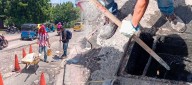 Alcaldía de Soledad realiza intervención de “contingencia” en tramo de la calle 30