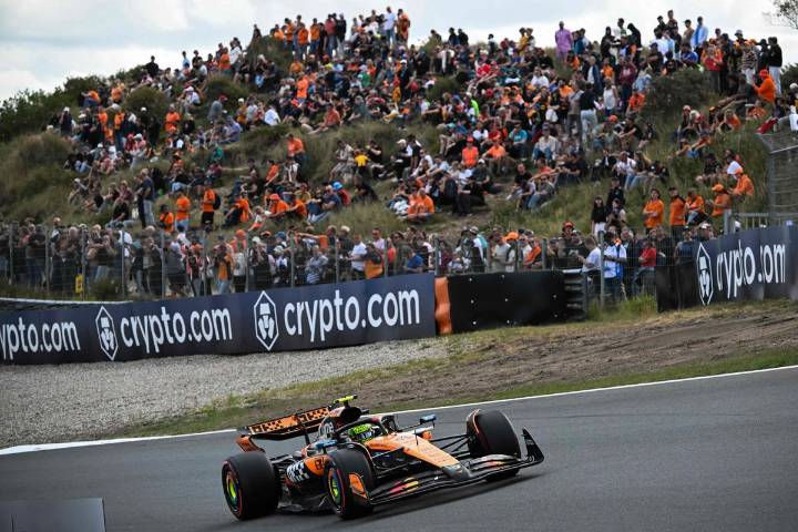 Norris lidera en las dos sesiones de prácticas del GP de Países Bajos