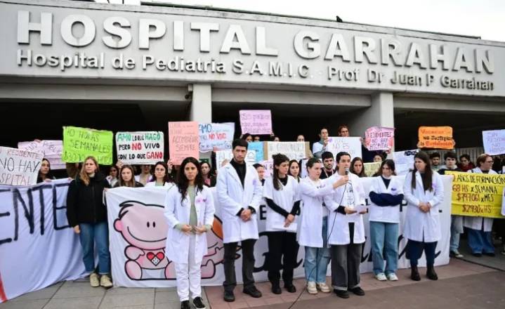 Crisis sanitaria: los trabajadores del Garrahan anunciaron un nuevo paro para el 28 de agosto
