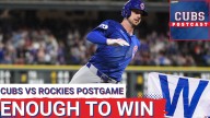 CUBS POSTCAST: Kyle Tucker gets on base 4 times and the Chicago Cubs do JUST ENOUGH to WIN 4