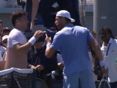 "Segundo, Francia": el feroz cruce de Federico Gómez en el US Open, cara a cara con Hugo Grenier