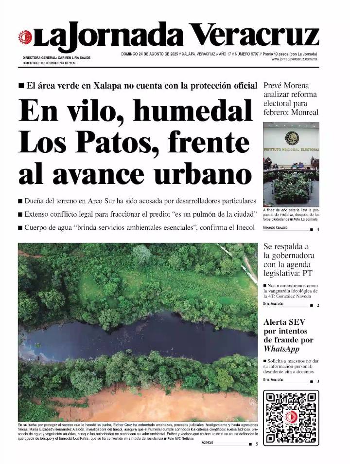Portada del 24 de agosto de 2025